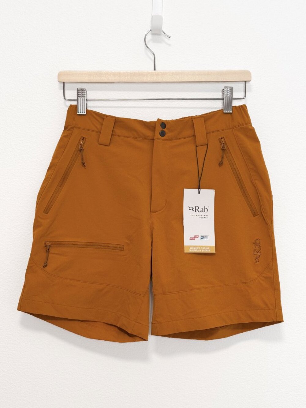 NWT Rab Torque Mountain Shorts Womens Size XS